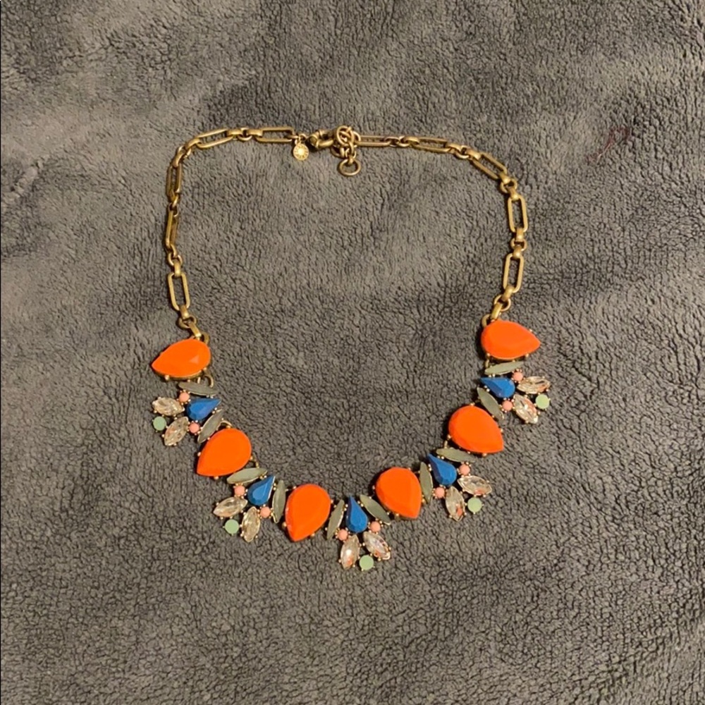 Multi-colored stone necklace from J.Crew